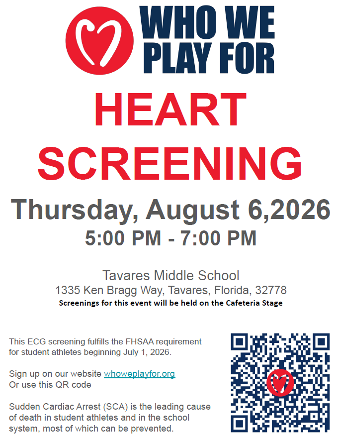 school heart screening ad