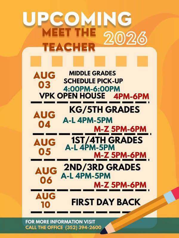 Meet The Teacher