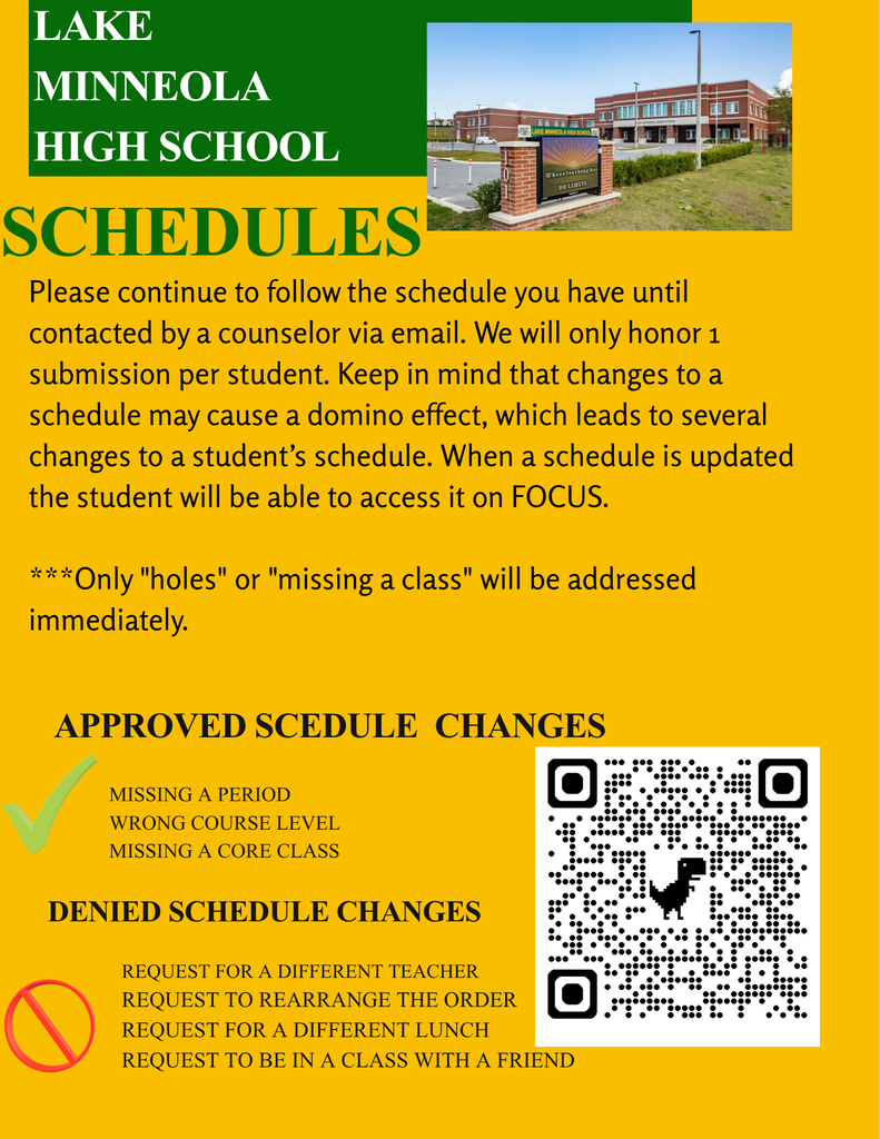 schedules
