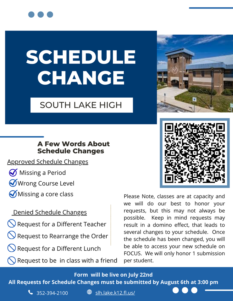 schedule change