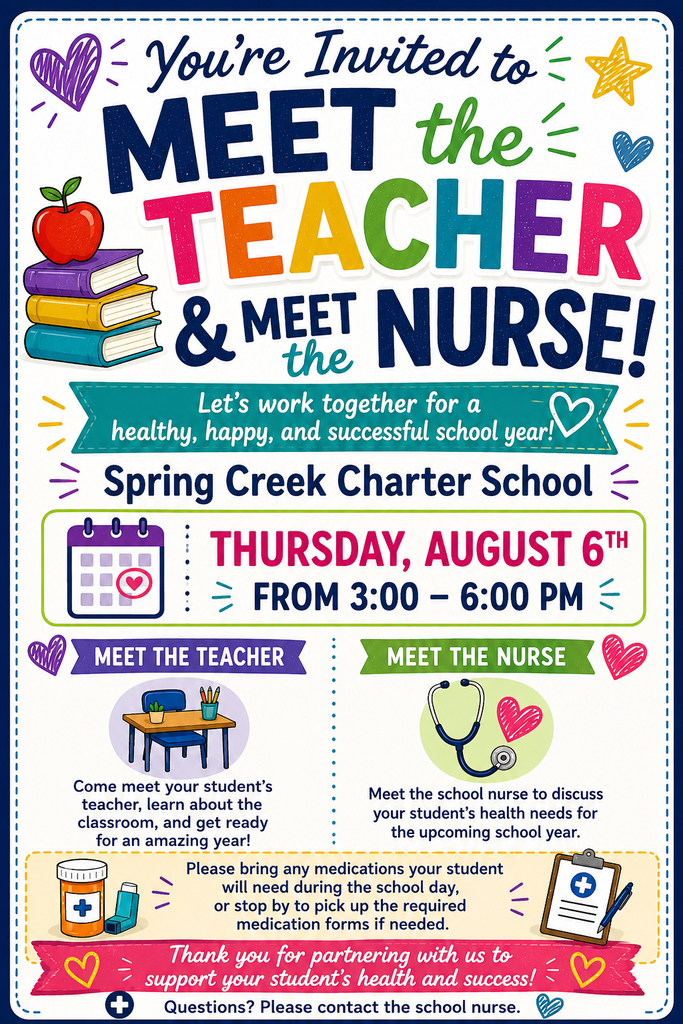 Meet the Teacher Nurse Info