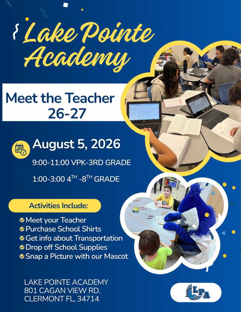 Meet the Teacher August 5th