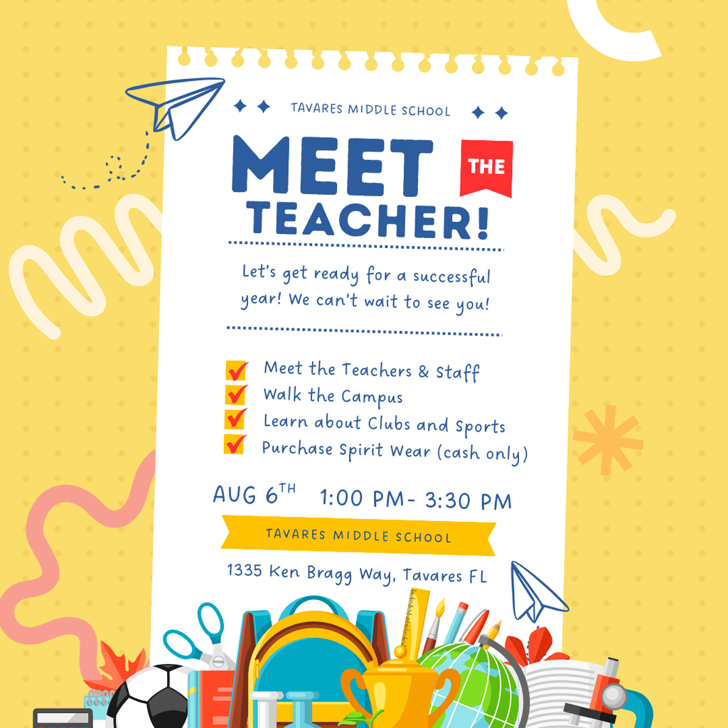 Meet the Teacher Flyer