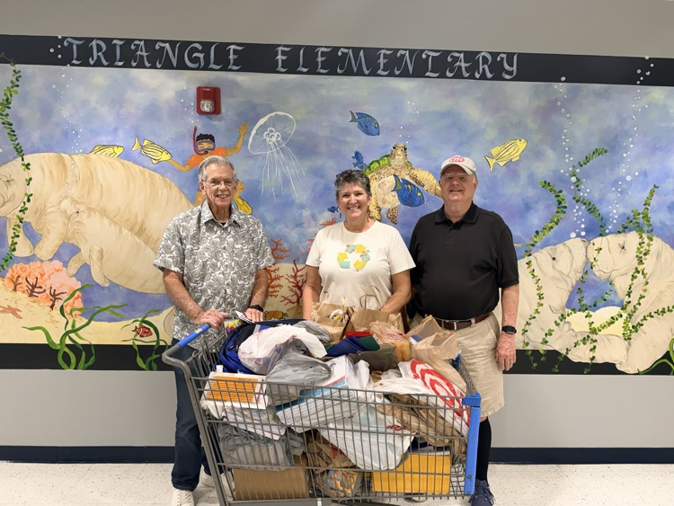 school donations from the community 