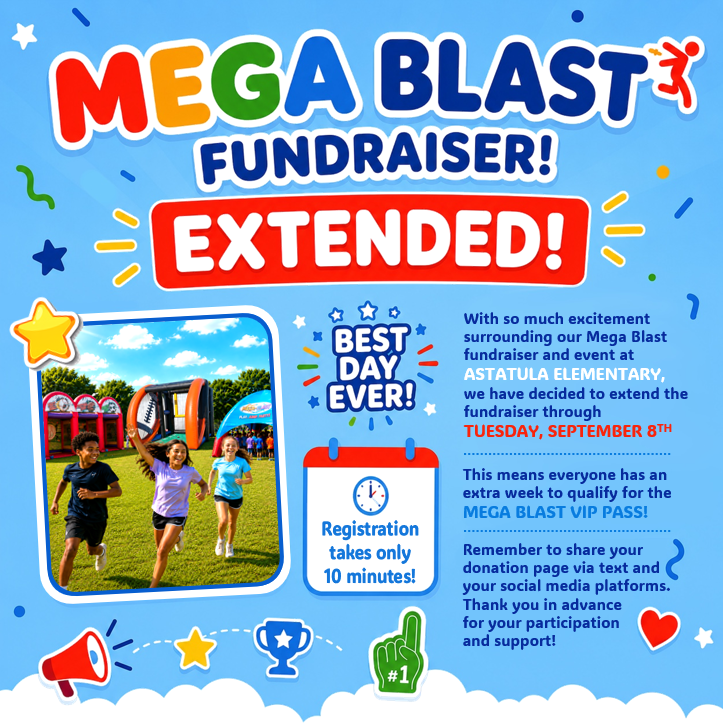 Megablast fundraiser extended