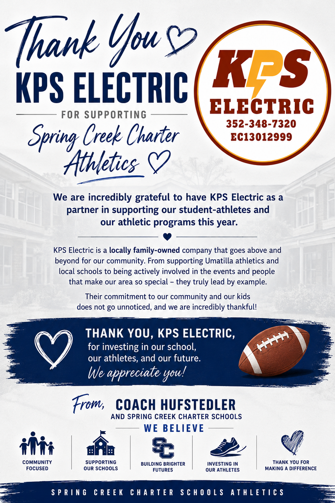 Flyer thanking KPS Electric