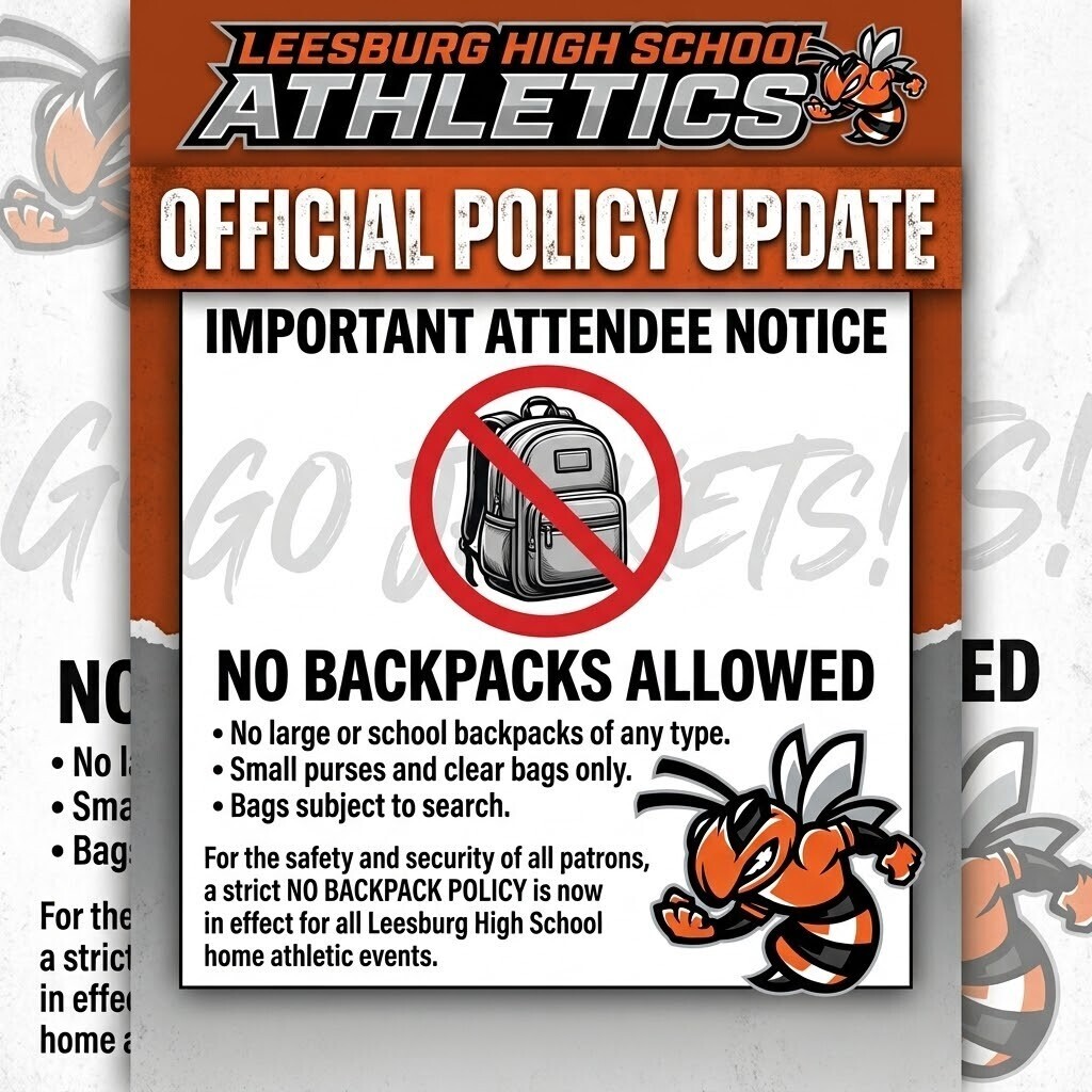 Atheltics Bag Policy