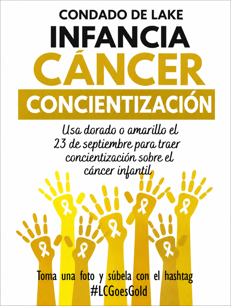 Childhood Cancer Awareness- Spanish