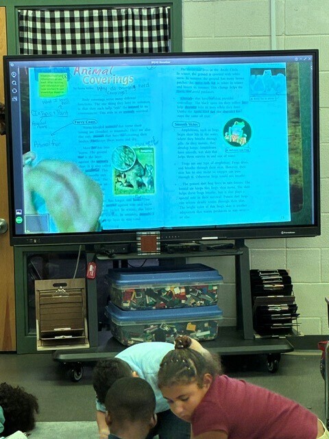 Literacy in Ms. Hart's Class 