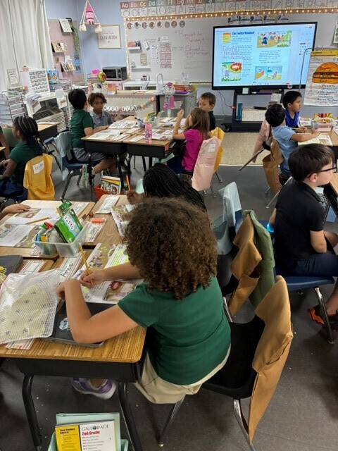 Literacy in Ms. Kidd's Class 