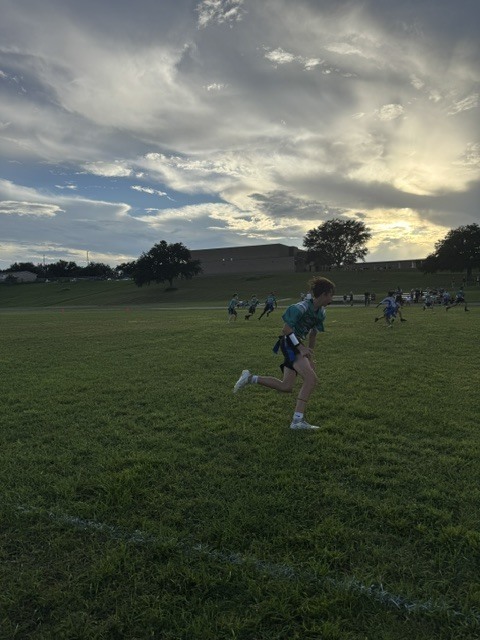 flag football game WHMS vs LPA
