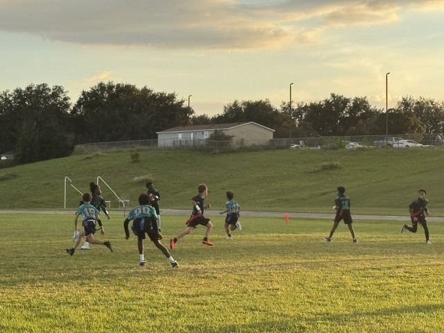 flag football WHMS vs. MHA
