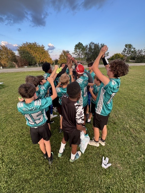 flag football WHMS vs. MHA