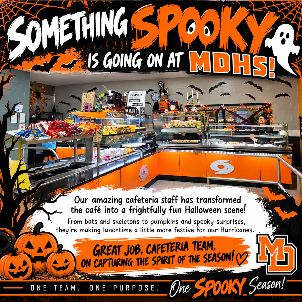 spooky cafeteria