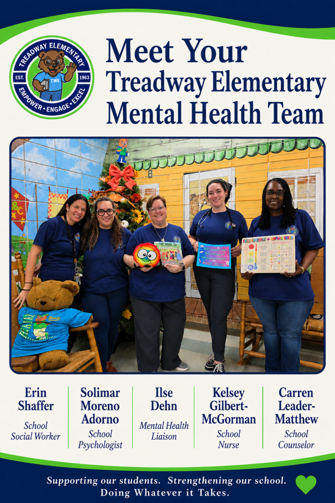 A team of six people stand holding certificates, smiling. One holds a teddy bear. Titles and names are listed.