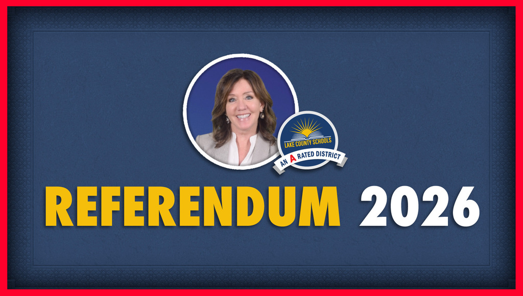 A blue background features a person in a white shirt. The text reads "Referendum 2026" with a Canadian flag icon.