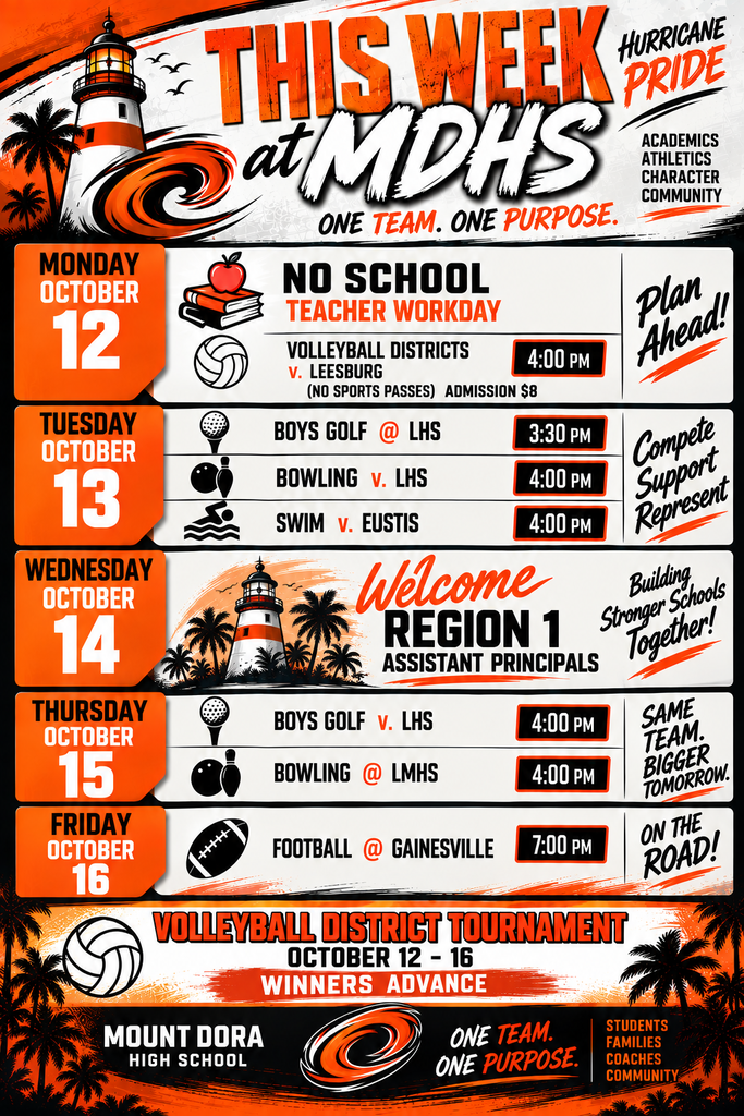 this week at MDHS