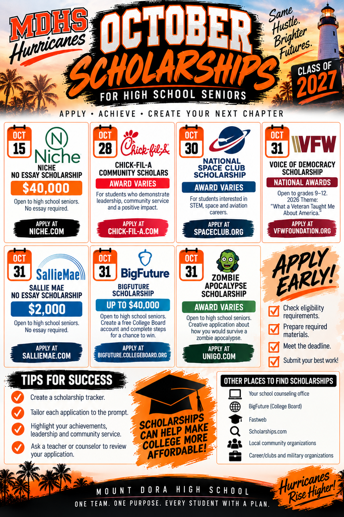 october scholarships
