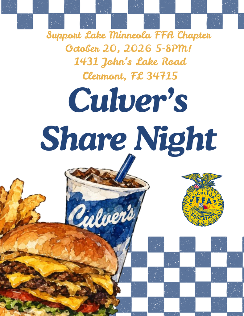 A poster with a hamburger, fries, and a soft drink cup with a straw.