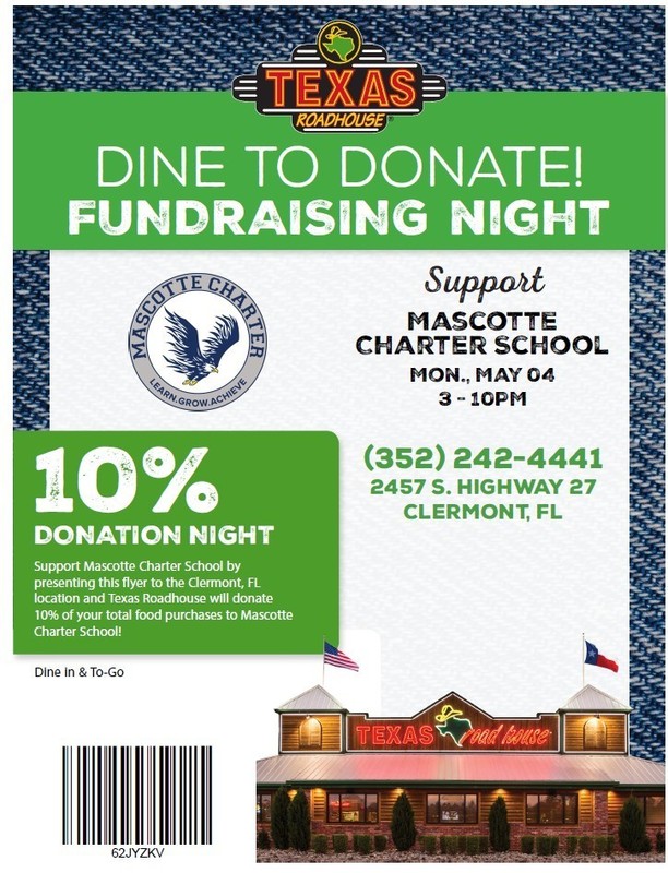 SPIRIT NIGHT at Texas Roadhouse, Monday, March 30!