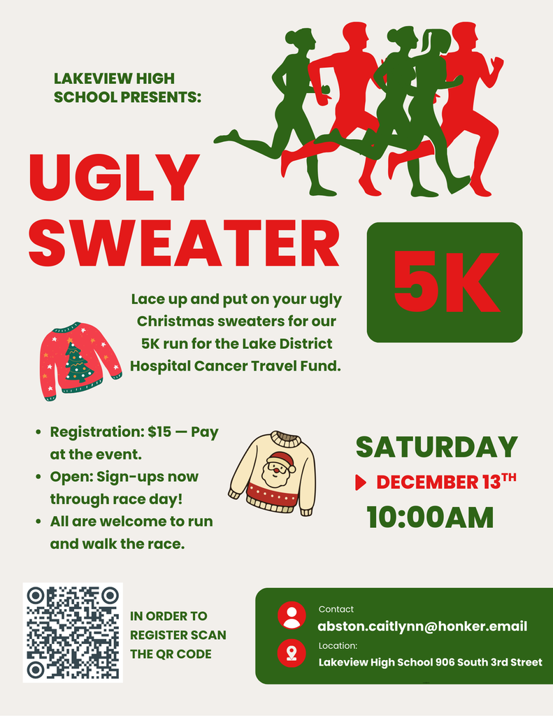 Ugly Sweater 5K Flyer