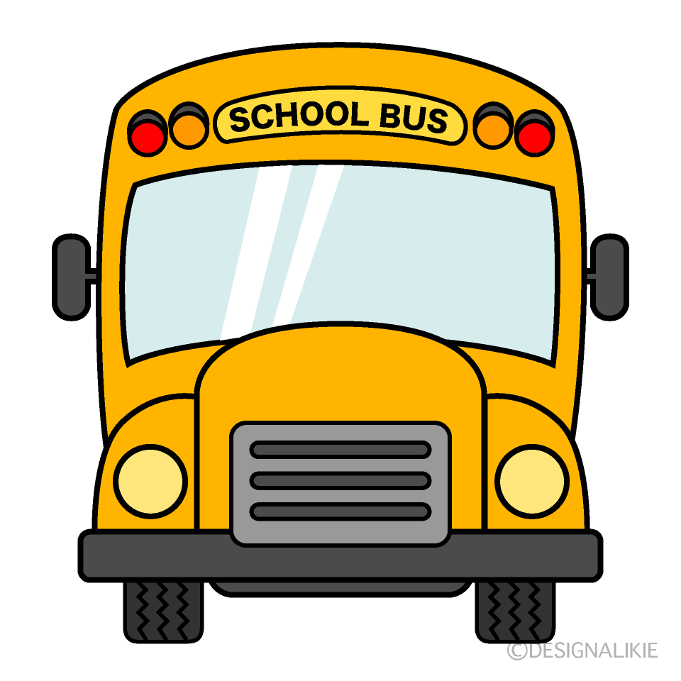 school bus front view
