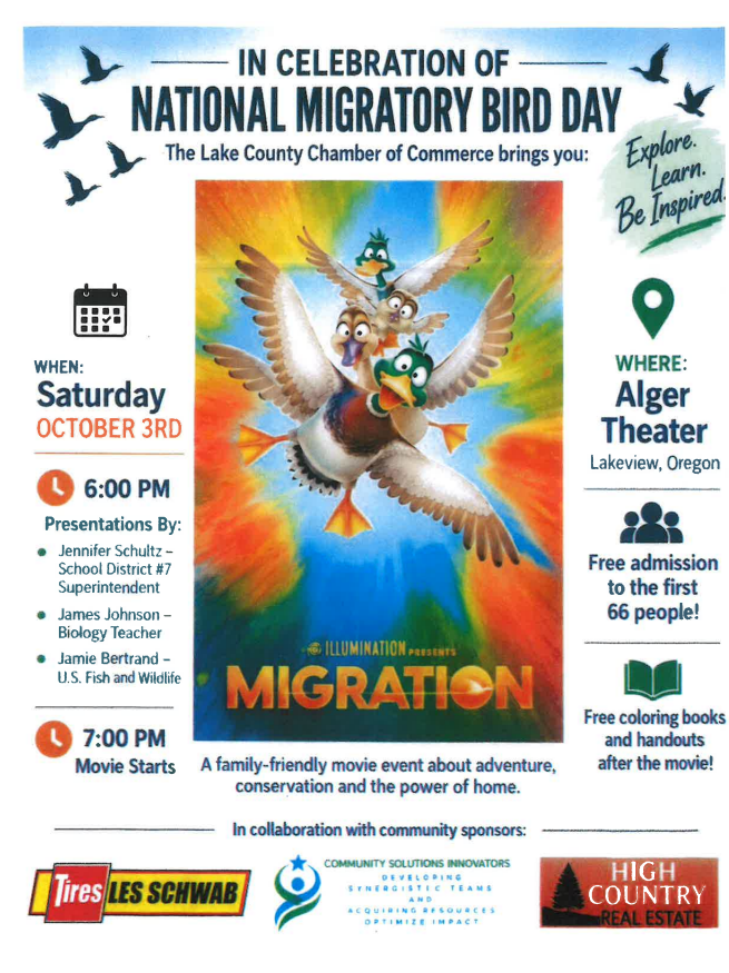 Poster of event