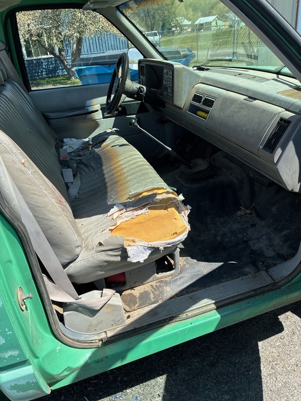 truck interior