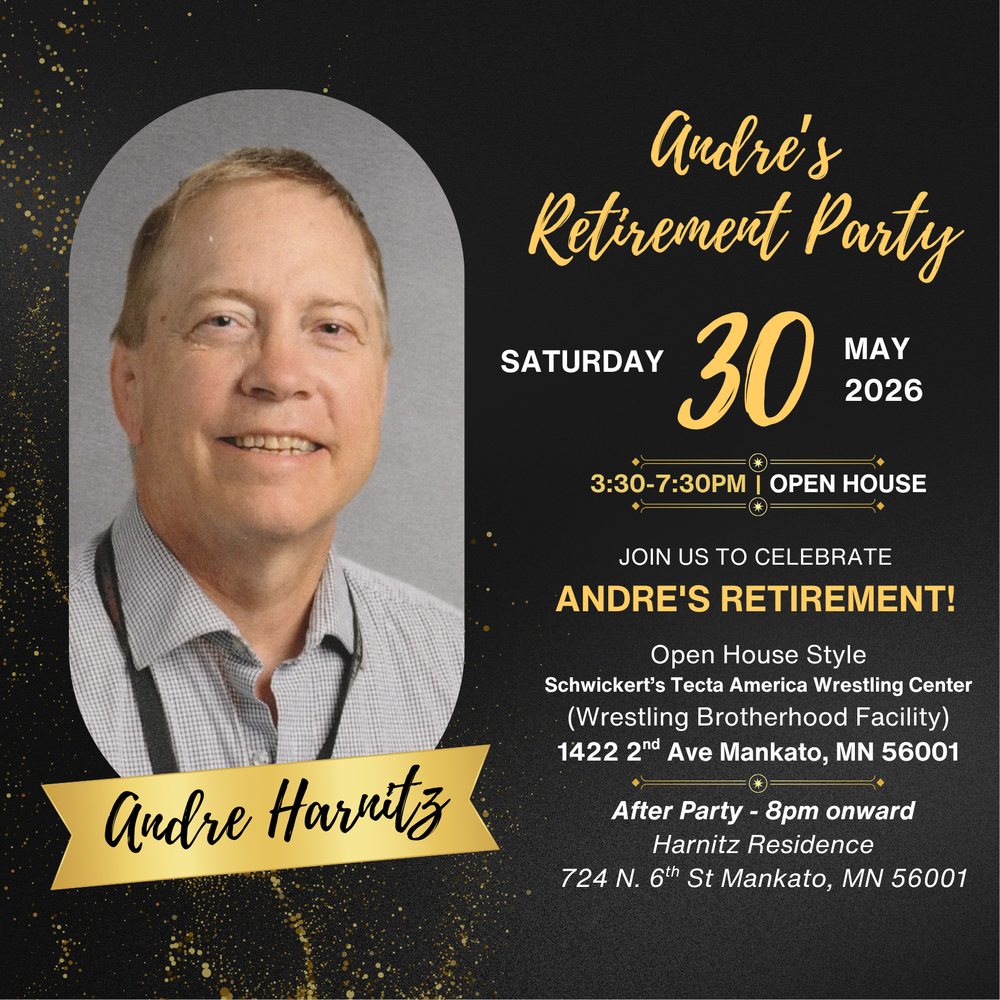 Andre Harnitz Retirement Photo