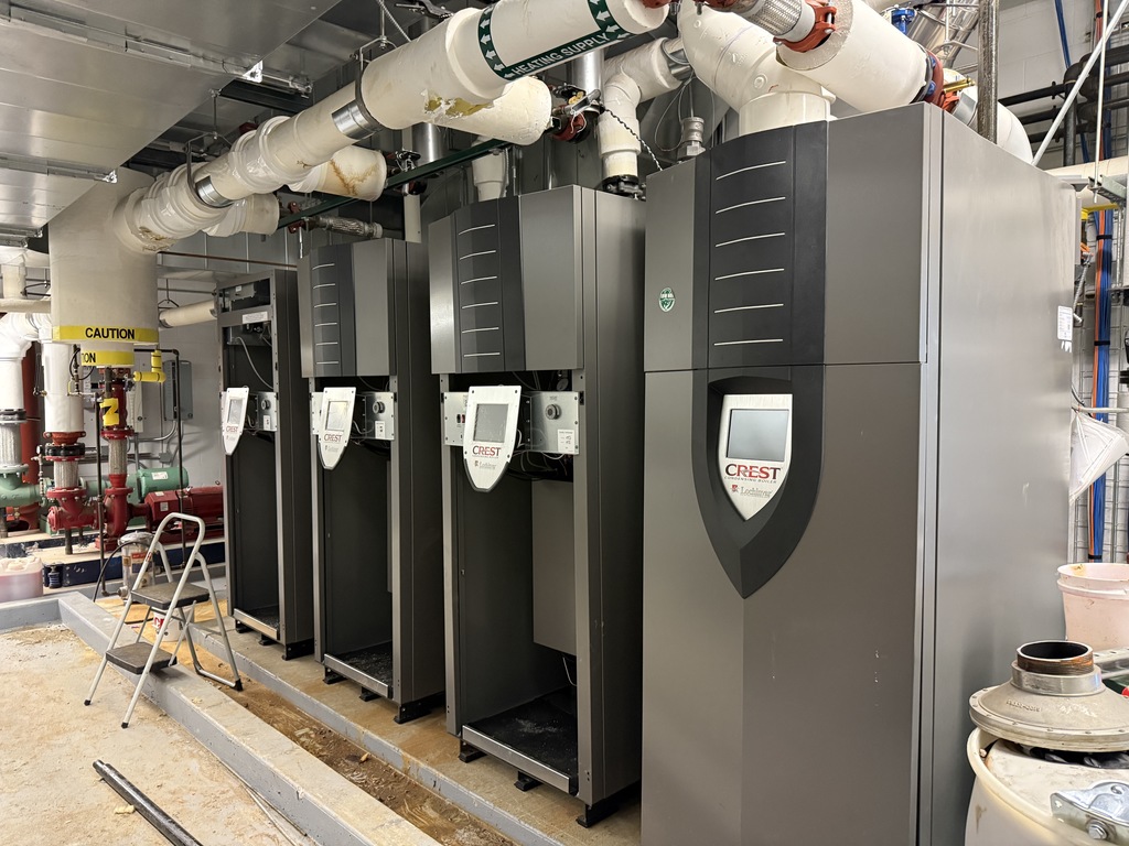 new boilers installed today