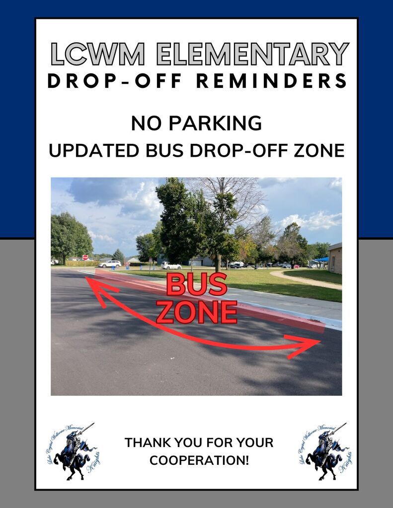 LCWM Elementary New bus loading and unloading zone