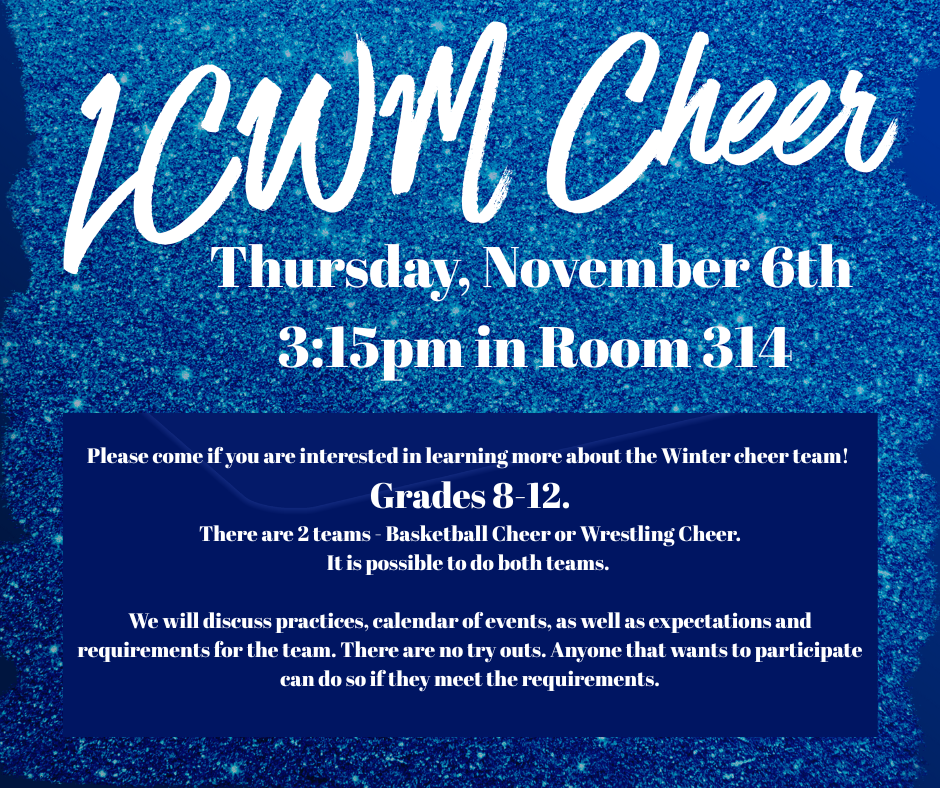 Cheer Team Interest Flyer