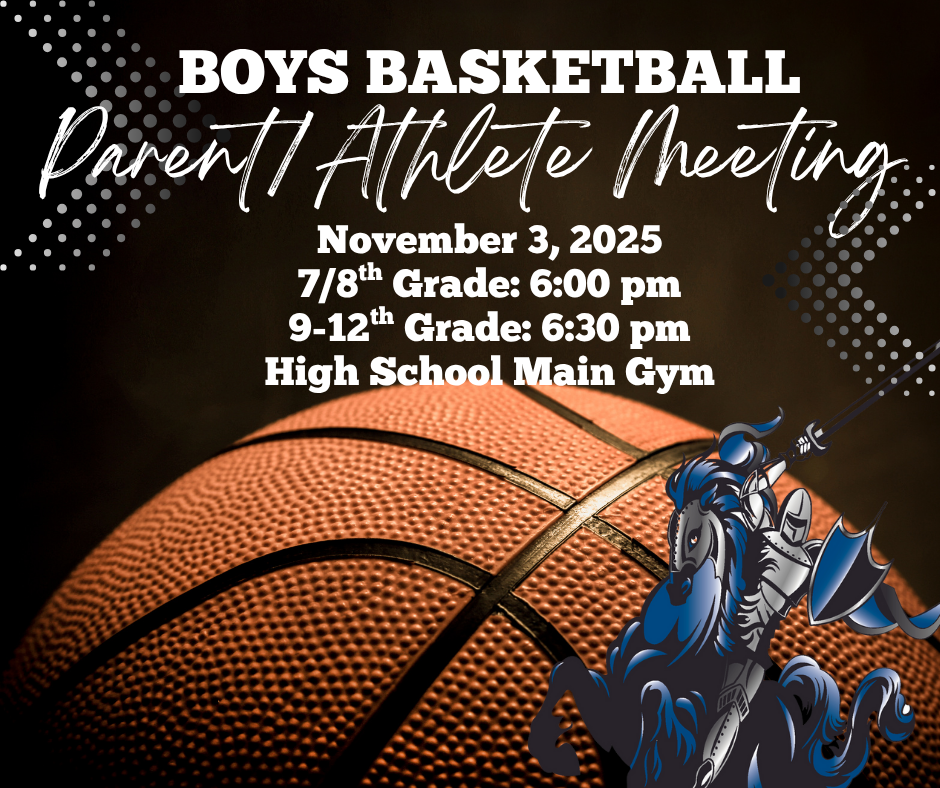 Boys basketball parent/athlete meeting.