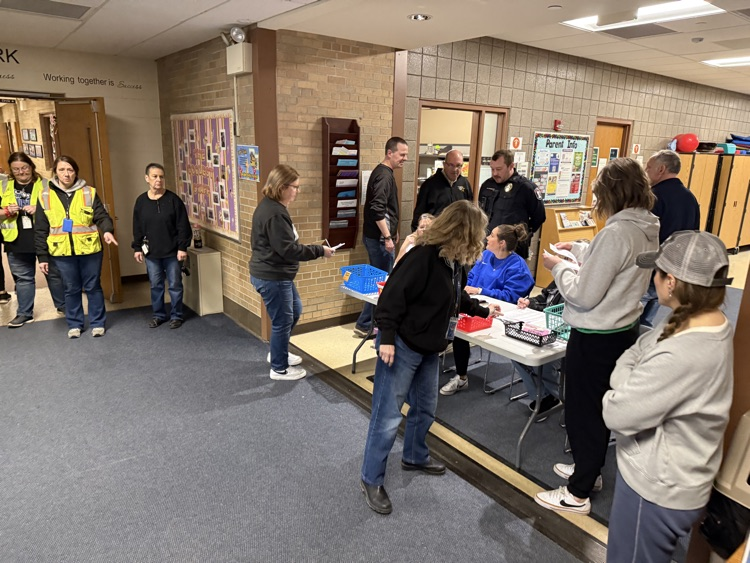 staff members in training candid photos