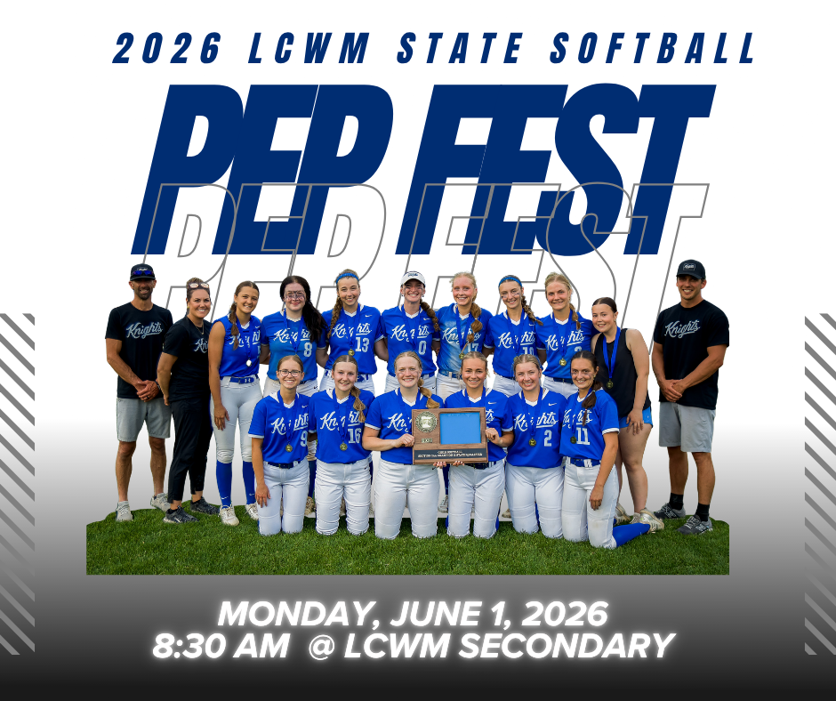 Pep Fest Flyer and Information Monday, June 1 @ 8:30 am @ the LCWM Secondary School.