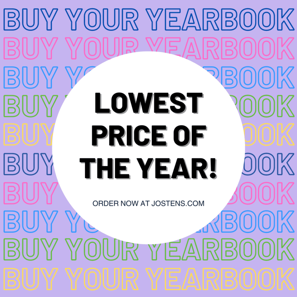 Order your yearbook today for the lowest price of the year! Secure the memories of your kindergarten through 5th grade.