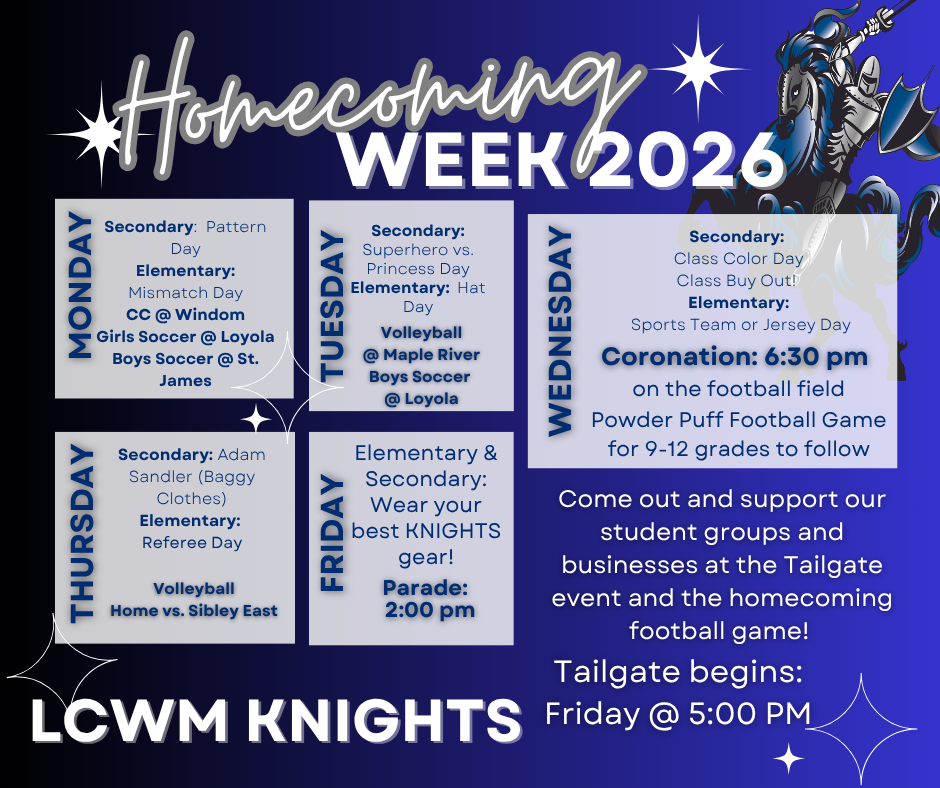 Homecoming week activitites.