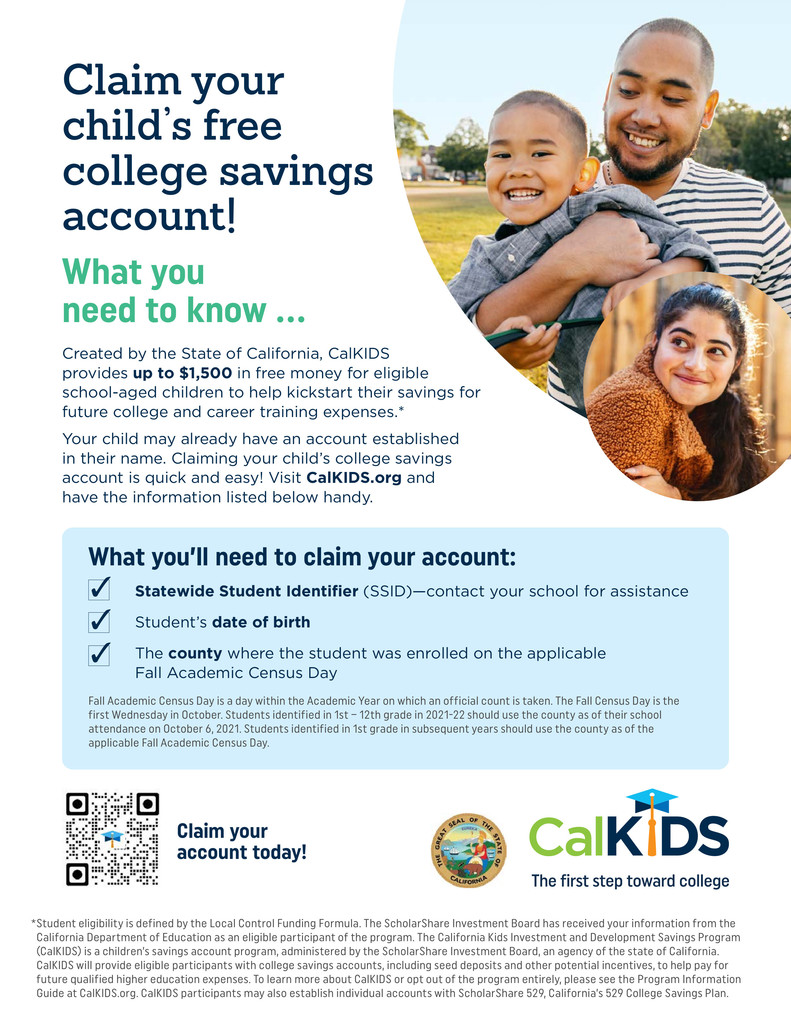 CalKids Flyer