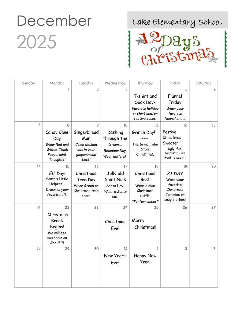 12 Days of Christmas