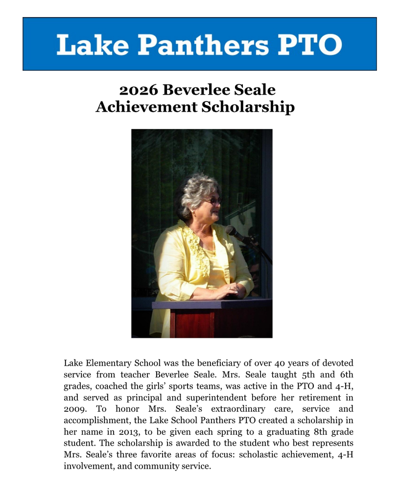Bev Seale Scholarship