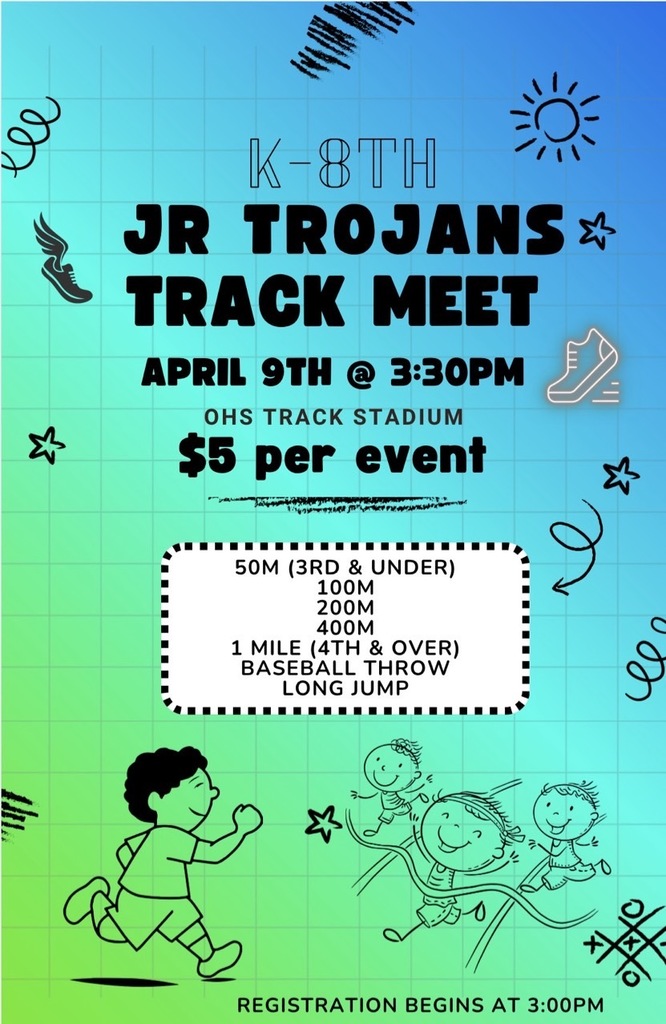 OHS Jr. Trojans Track Meet