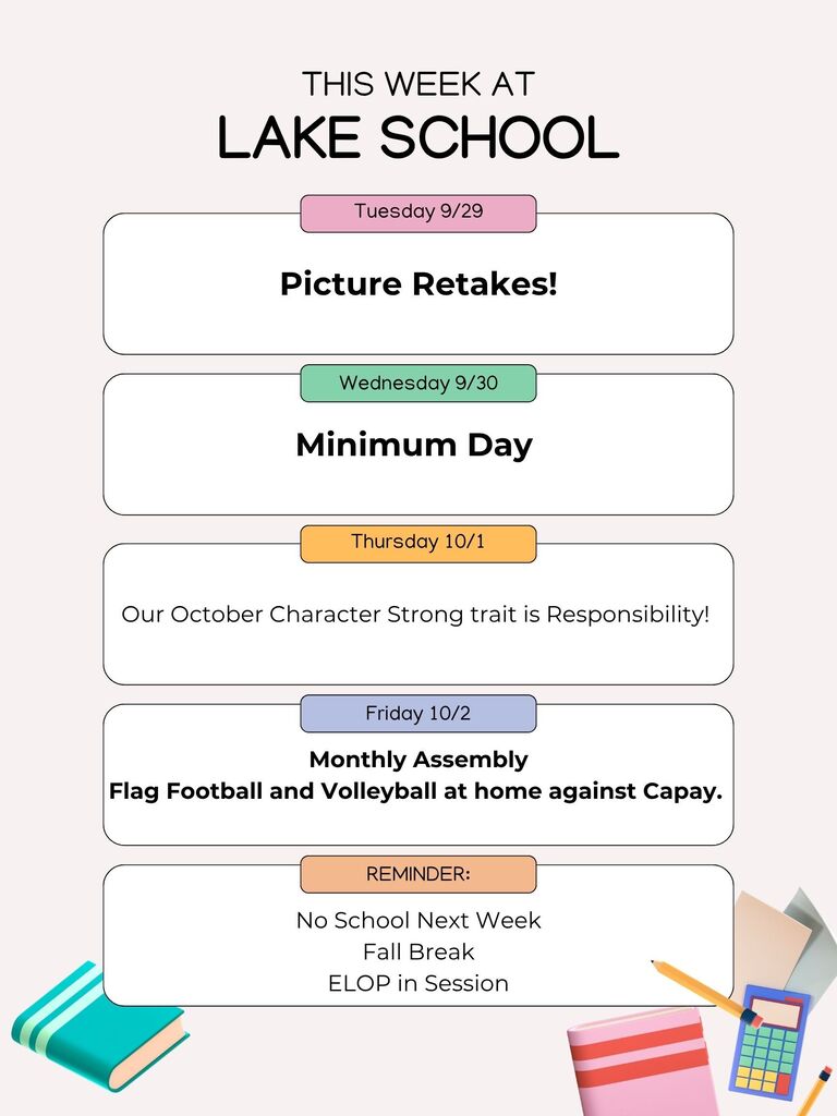 This week at Lake
