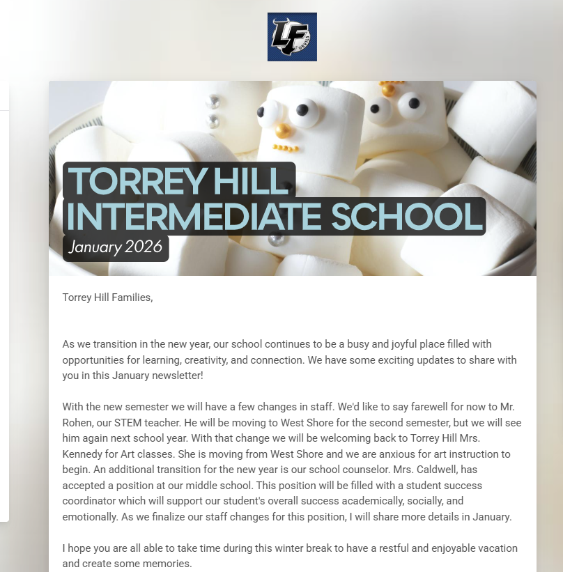 TH January  2026 Newsletter