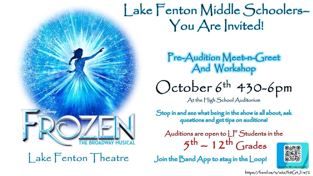 MS Frozen Auditions