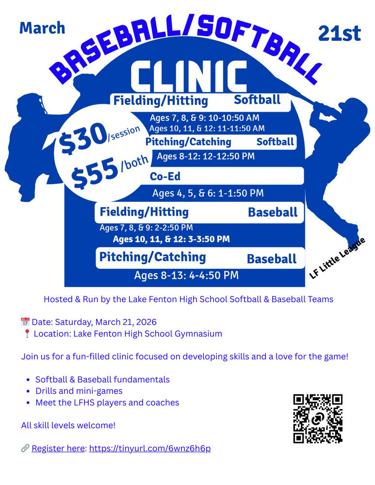 Baseball/Softball Clinic