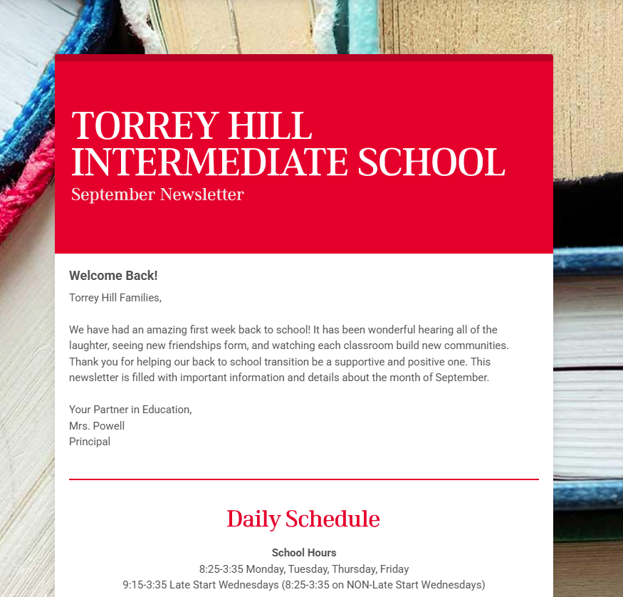 Sept 25 Newsletter