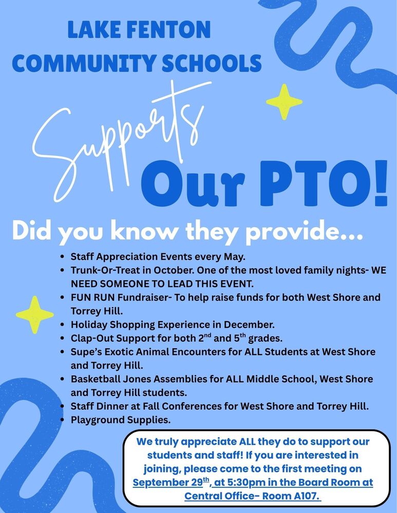 Support Our PTO