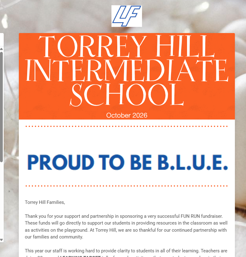 Th October 2026 Newsletter