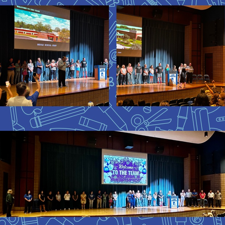collage of welcome back PD pics