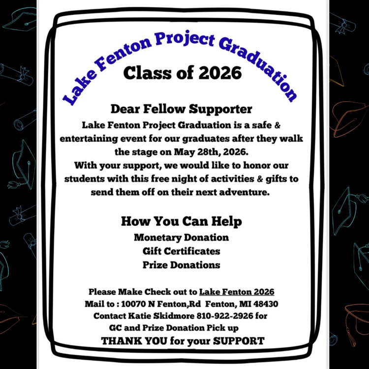 project graduation flyer